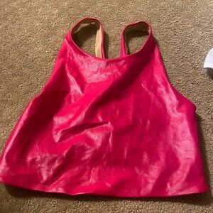 Carbon38 Red Sports Bra